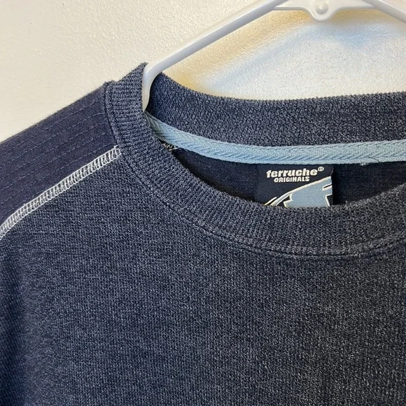 Ferruche Men’s Top Blue Size Large - Picture 2 of 4